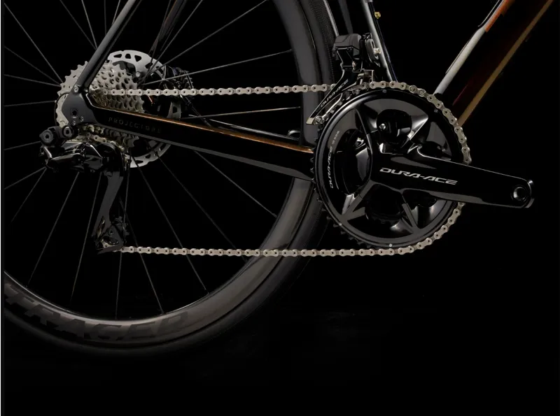 Trek Domane SLR 9 Gen 4 Carbon Road Bike 2025 in Axinite Flip/Trek Black-3